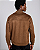 Jaqueta Suede Bomber Conhaque Highstil - Imagem 4