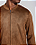 Jaqueta Suede Bomber Conhaque Highstil - Imagem 2