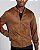 Jaqueta Suede Bomber Conhaque Highstil - Imagem 3