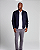 Jaqueta Suede Bomber Azul Marinho Highstil - Imagem 4