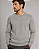 Blusa Tricot Casual Slim Bege Ogochi - Imagem 1