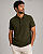 Gola Polo Slim Casual Verde Militar Ogochi - Imagem 1