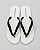 Chinelo Off White e Preto Ogochi - Imagem 1