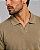 Gola Polo Tricot Gola Italiana Bege Ogochi - Imagem 2