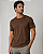 Camiseta Premium Cotton Flex Slim Marrom King&Joe - Imagem 1