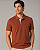 Gola Polo Slim Essencial Terracota Ogochi - Imagem 1