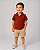 Gola Polo Infantil Terracota Ogochi - Imagem 1