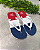 Chinelo Tricolor Azul Marinho King&Joe - Imagem 2