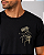 Camiseta Slim Flower Preta King&Joe - Imagem 2