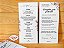 Menu Cardápio Simples com Agradecimentos - Imagem 7