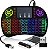 Mini Teclado Exbom com LED - Compacto e Iluminado - Imagem 1