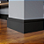 RODAPE MOLDUFAMA MDF RU 20CM PRETO FRISADO QD - 2,40M - Imagem 3