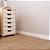 RODAPE POLIESTIRENO RUFFINO BRANCO 7CM FRISADO 15MM - 2,40M - Imagem 5