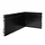 RODAPE POLIESTIRENO RUFFINO PRETO 15CM FRISADO 15MM - 2,40M - Imagem 1