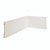 ALIZAR POLIESTIRENO RUFFINO BRANCO 10CM LISO 15MM - 2,40M - Imagem 1