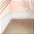 RODAPE SOBREPOR POLIESTIRENO RUFFINO BRANCO 12CM LISO 20MM - 2,40M - Imagem 2