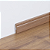 RODAPE EUCAFLOOR MDF 7CM ESTILO 10 - 2,40M - Imagem 3