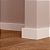 RODAPE POLIESTIRENO RUFFINO BRANCO 7CM LISO 15MM - 2,40M - Imagem 3
