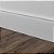 Rodapé MDF Tradicional Branco 15cm Frisado - 2,40m - Imagem 2