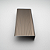 CANTONEIRA 3 X 1 ALUMINIO CHAMPANHE - 3M - Imagem 1