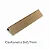 CANTONEIRA 3 X 0,7 ALUMINIO CHAMPANHE - 3M - Imagem 1