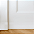 RODAPE POLIESTIRENO RUFFINO BRANCO 10CM FRISADO SLIM 10MM - 2,40M - Imagem 3