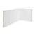 RODAPE POLIESTIRENO RUFFINO BRANCO 15CM LISO SLIM 10MM - 2,40M - Imagem 1