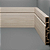 RODAPE EUCAFLOOR ACQUA NEW 6 FRISADO 10CM - 2,40M - Imagem 1