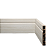 RODAPE EUCAFLOOR ACQUA NEW 16 FRISADO 10CM - 2,40M - Imagem 2