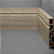 RODAPE EUCAFLOOR ACQUA NEW 18 FRISADO 10CM - 2,40M - Imagem 1