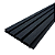 PAINEL RIPADO EXTERNO WPC FINOTTATO PRETO - 3M - Imagem 1