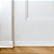 RODAPE POLIESTIRENO RUFFINO BRANCO 5CM LISO 15MM - 2,40M - Imagem 2