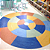 PISO VINILICO HOMOGENEO BELGOTEX XL PU TANZANITE BLUE - LRV-19 / 2MM - 40M2 - Imagem 5