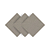 PISO VINILICO FINOTTATO QUADRATTA DUO CINZA CLÁSSICO 2MM 60X60 - 5,4M2 - Imagem 3