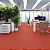 PISO VINILICO AUTOPORTANTE BELGOTEX HERCULES SQUARE RED 50X50 5MM - 2,5M2 - Imagem 3