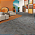 PISO VINILICO AUTOPORTANTE BELGOTEX HERCULES SQUARE ORANGE 50X50 5MM - 2,5M2 - Imagem 4
