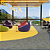 PISO VINILICO AUTOPORTANTE BELGOTEX HERCULES SQUARE YELLOW 50X50 5MM - 2,5M2 - Imagem 4