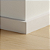 RODAPÉ QUICK STEP MDF 6CM MIDI BRANCO - 2,40M - Imagem 3