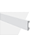 RODAPÉ POLIESTIRENO GART WALLSTYL WB7 BRANCO 7CM LISO 18MM - 2,44M - Imagem 1