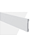 RODAPÉ POLIESTIRENO GART WALLSTYL GB11 BRANCO 11CM FRISADO 18MM - 2,44M - Imagem 1