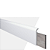 RODAPÉ POLIESTIRENO SOBREPOR GART WALLSTYL RS1 BRANCO 11CM LISO 18MM - 2,44M - Imagem 6