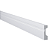 GUARNIÇÃO POLIESTIRENO GART WALLSTYL FB7G BRANCO 7CM FRISADO 18MM - 2,44M - Imagem 1