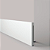 RODAPÉ POLIESTIRENO GART COMPACTA FN15 BRANCO 15CM LISO 13MM - 2M - Imagem 6