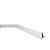 RODAPÉ POLIESTIRENO GART COMPACTA FZ7 BRANCO 7CM FRISADO 13MM - 2M - Imagem 4