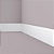 RODAPÉ POLIESTIRENO GART COMPACTA FZ15 BRANCO 15CM FRISADO 13MM - 2M - Imagem 5