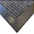 TAPETE DUO 90CM X 130CM PRETO COM BORDA - Imagem 3