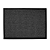 TAPETE KAPAZI SANITIZANTE MOLDURA 2CM PRETO 40CM X 60CM - Imagem 1