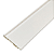 RODAPÉ DE PVC ARKHÉ BRANCO 15CM FRISADO 15MM - 2M - Imagem 1