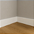 RODAPÉ MOLDUFAMA MDF 10CM BRANCO LISO - 2,40M - Imagem 2