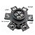 Moving Head Light 10 Leds 6 eyes braços Rgb 150w Iluminação Dj Festa Show - Imagem 2